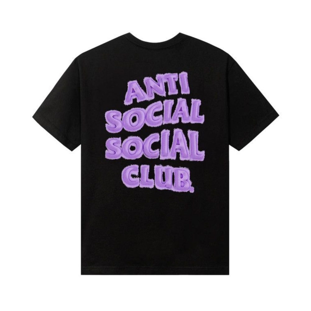AntiSocialSocialClub- Anthropomorphic Tee -Size Large- Black